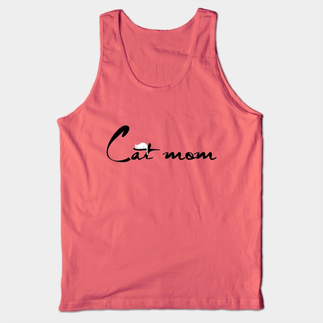 Cat mom Tank Top by parazitgoodz